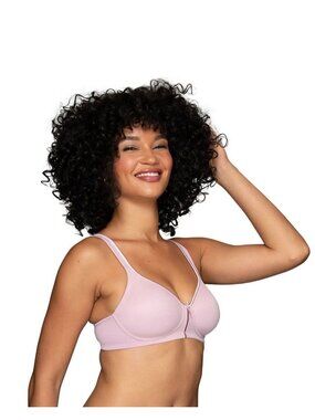 Vanity Fair Lingerie Body Caress Wireless Bra 72335 Soft Violet